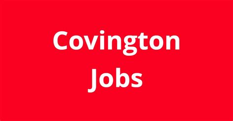 Monday to Friday 3. . Jobs hiring in covington ga